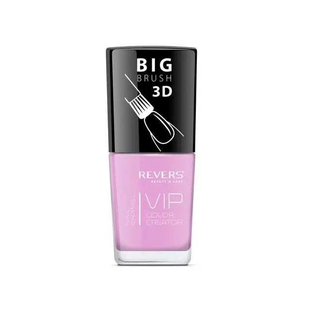 Lac de unghii Vip, 3D, Revers, mov, 12 ml, Nr 071 - mat