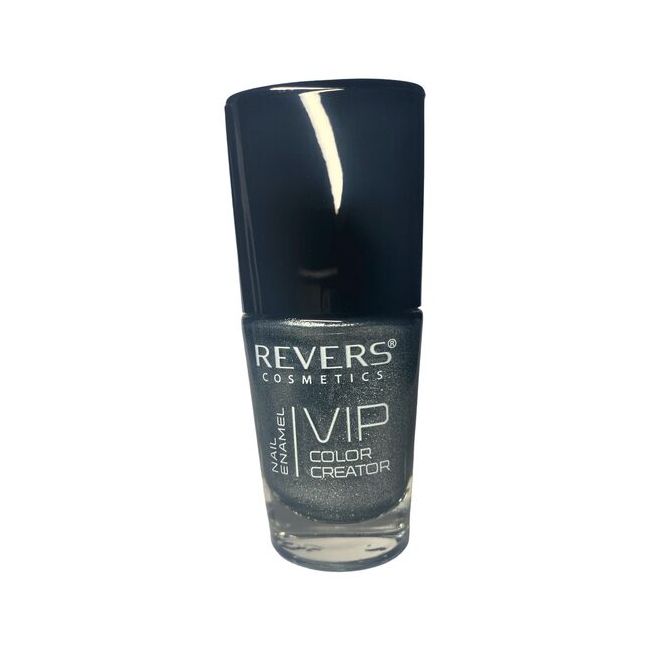 Lac de unghii Vip, 3D, Revers, nuante texturate, 12 ml, Nr 095, gri argintiu