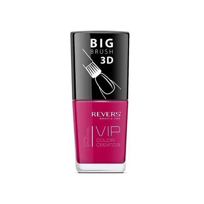 Lac de unghii Vip, 3D, Revers, rosu, 12 ml, Nr 118 - mat