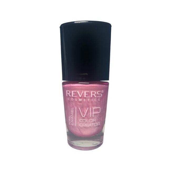 Lac de unghii Vip, 3D, Revers, roz, sidefat, 12 ml, Nr 044