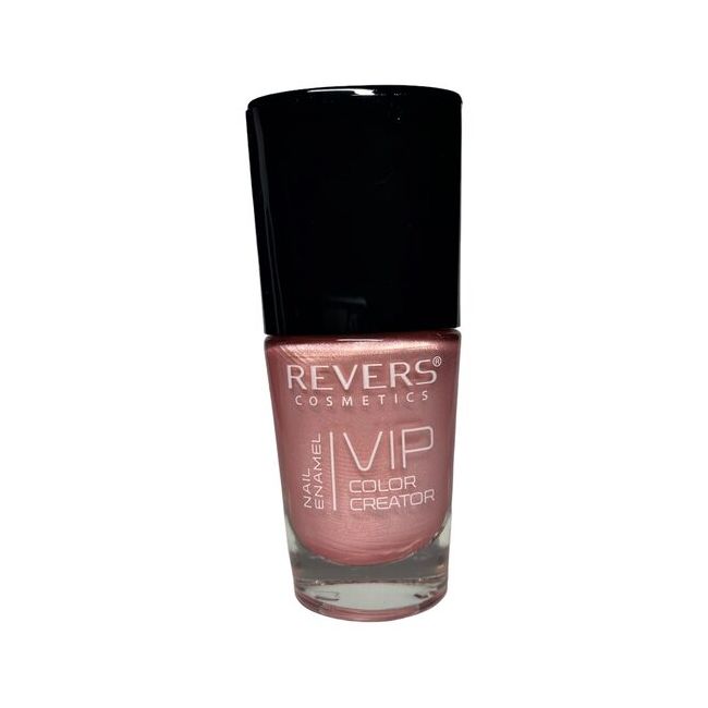 Lac de unghii Vip, 3D, Revers, roz deschis, sidefat, 12 ml, Nr 019