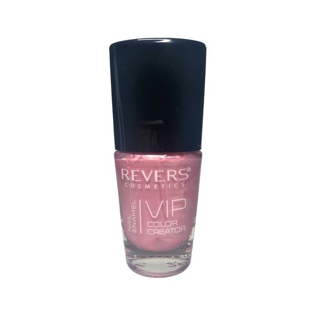 Lac de unghii Vip, 3D, Revers, roz deschis, sidefat, 12 ml, Nr 041