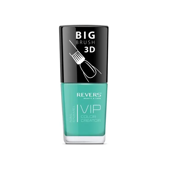 Lac de unghii Vip, 3D, Revers, verde, 12 ml, Nr 057 - mat