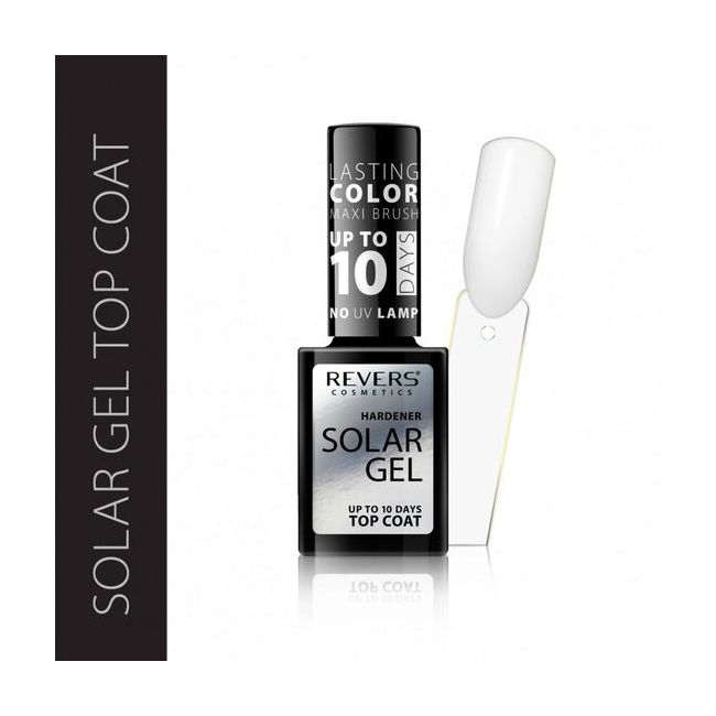 Lac de unghii solar gel, Top Coat, Revers, 12 ml