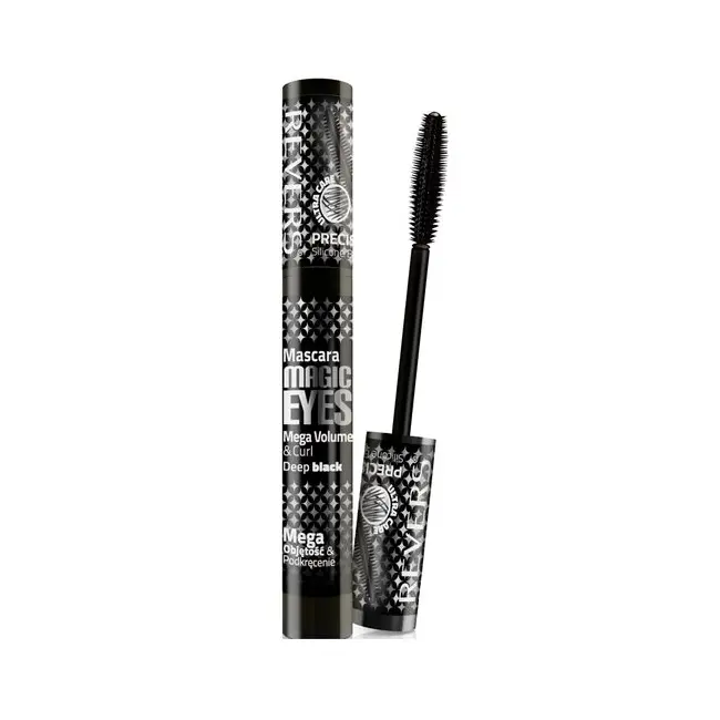 Mascara Magic Eyes, Mega Volume and Curbare, Revers, negru, 10ml