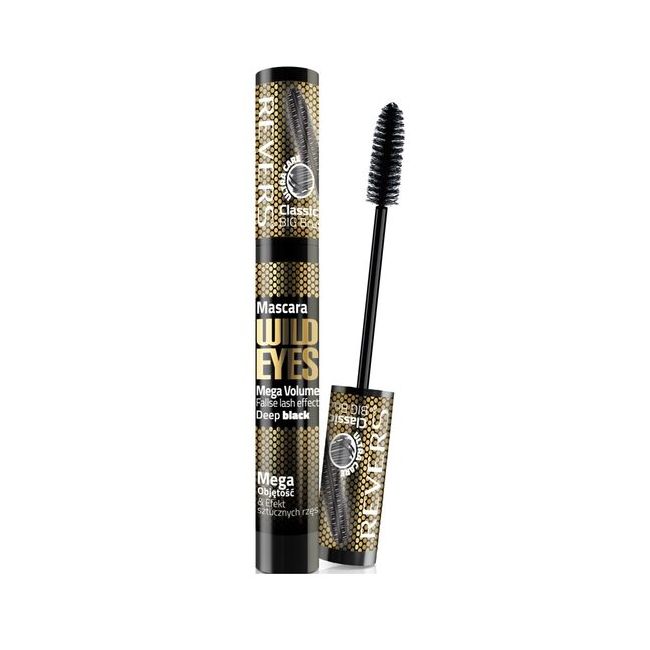 Mascara Wild Eyes, Mega Volume, Efect de gene false, Revers, Negru, 10ml