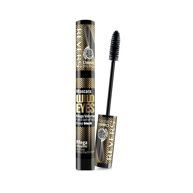 Mascara Wild Eyes, Mega Volume, Efect de gene false, Revers, Negru, 10ml
