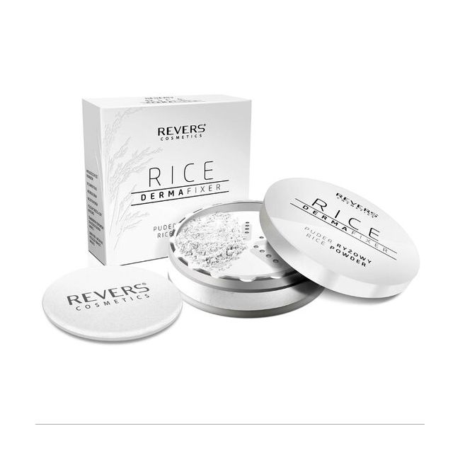 Pudra Pentru Fata Matifianta, Translucida, cu Orez, Rice, Revers, 8g