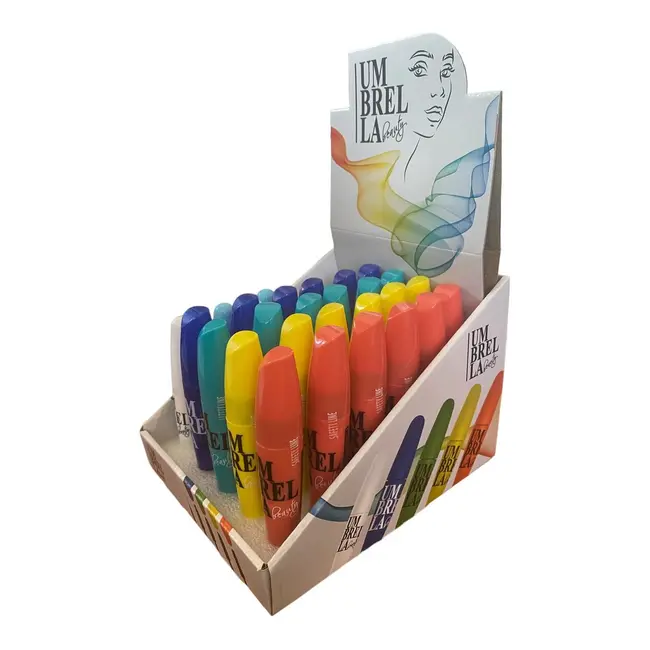 Set mascara si Eyeliner, Umbrella Beauty, 30 buc