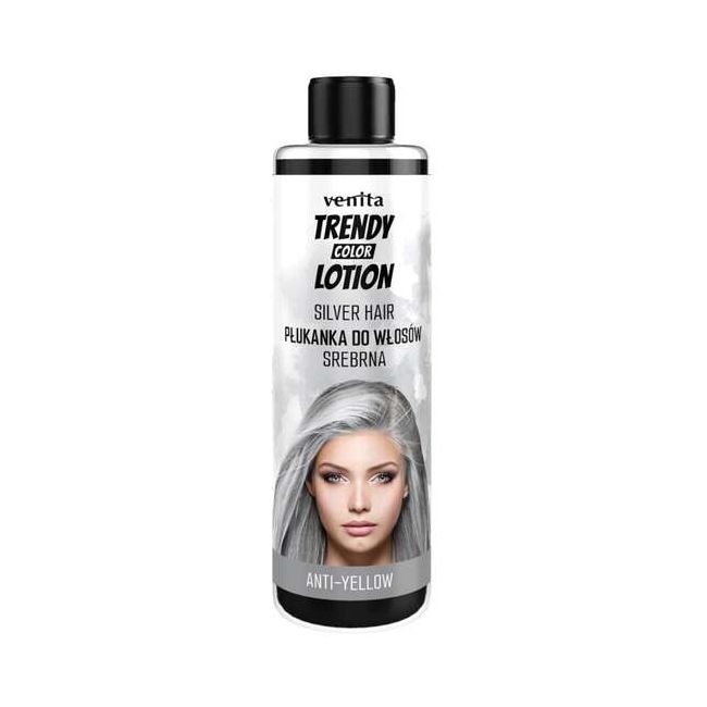 Solutie clatire pentru revitalizarea culorii, Anti Yellow, Argintiu, Venita, 200 ml