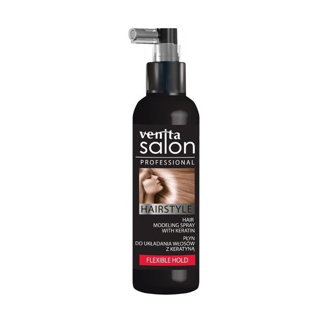 Spray Modelator cu Keratina, Salon Professional, Fixare Flexibila, Venita, 130ml