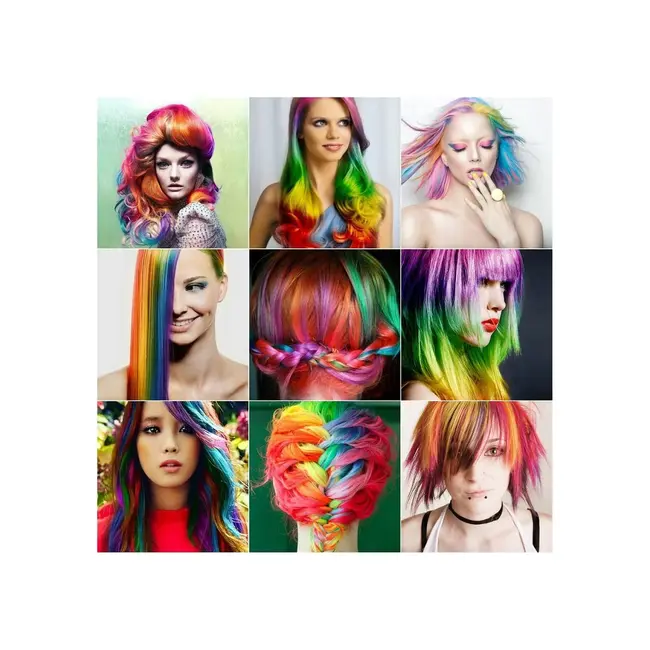 Spray colorant pentru par, fixativ, Venita, 1-Day Color, nr 05, Albastru marin