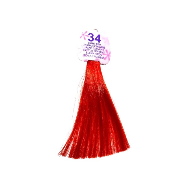 Spuma coloranta de par Trendy, Venita, nr 34, Light Red, rosu aprins