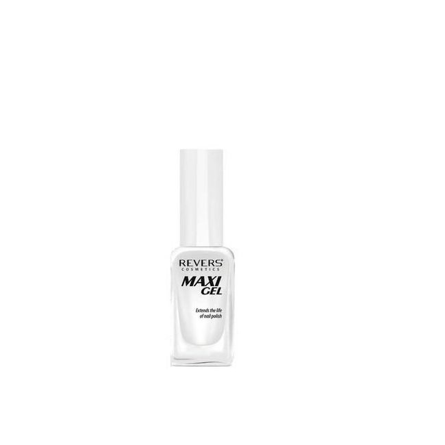 Top coat cu efect de gel si filtru UV, Maxi Gel Plumping Effect, Revers, 10ml