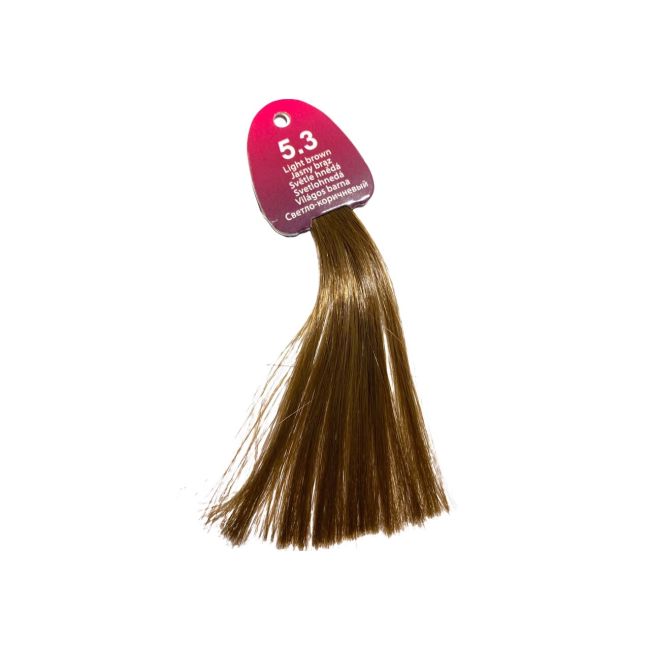 Vopsea de par fara amoniac, Multicolor, Venita, 50 ml, Nr. 5.3, Light Brown