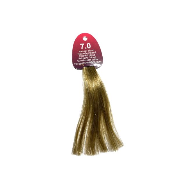 Vopsea de par fara amoniac, Multicolor, Venita, 50 ml, Nr. 7.0, Natural Blond