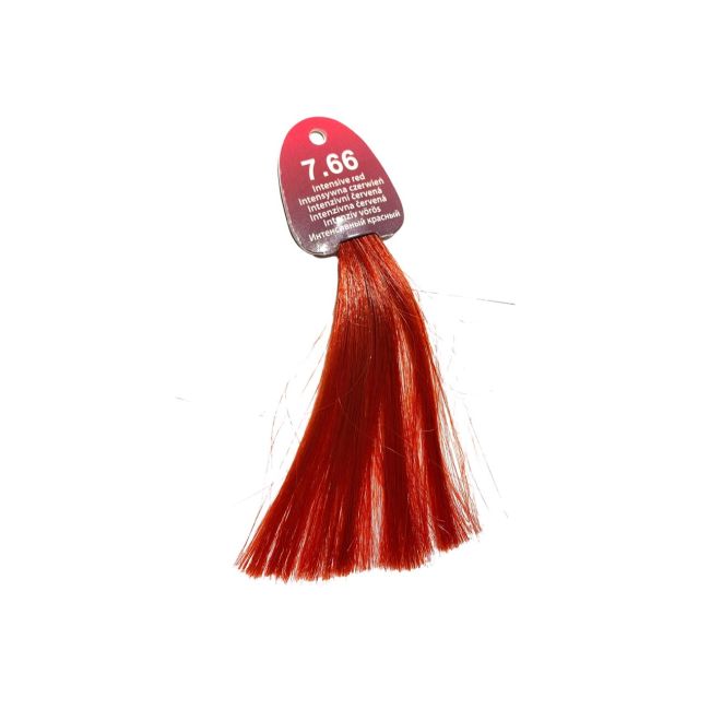 Vopsea de par fara amoniac, Multicolor, Venita, 50 ml, Nr. 7.66, Intensive Red