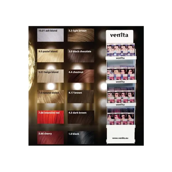 Vopsea de par permanenta, Venita Plex, 125 ml, Nr 7.0, Blond Natural, 125ml