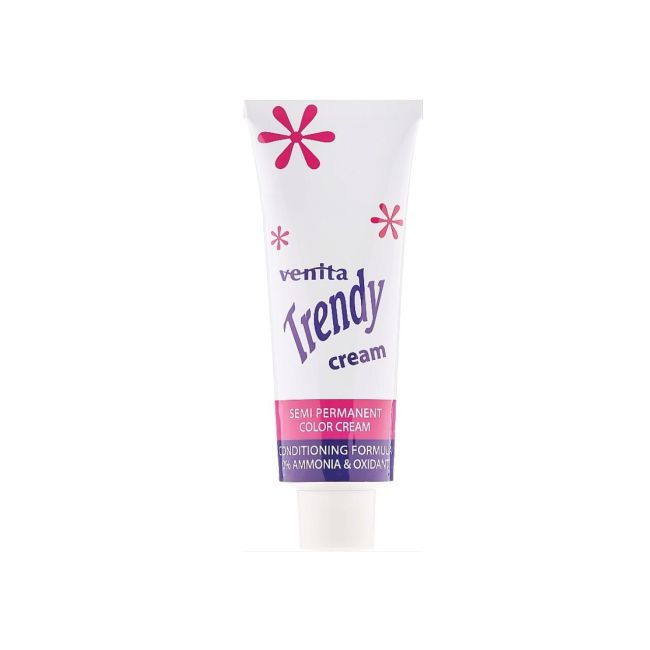 Vopsea de par semipermanenta, Trendy Cream Pastel, Venita, Nr. 23, Sweet apricot