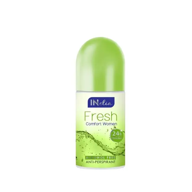 Antiperspirant Roll On, pentru femei, Inelia, Revers, Fresh, 50ml