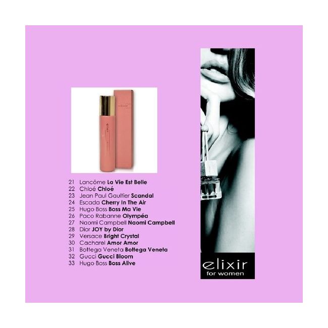 Apa de parfum Cote d'Azur, Elixir, Pink, Femei, 30ml