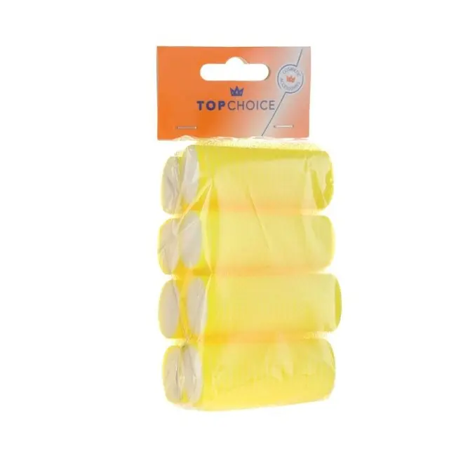 Bigudiuri Velcro Soft, 25mm, 8buc/set, Top Choice 3387