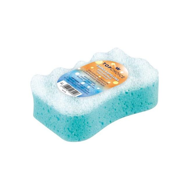 Burete de baie, Top Choice, tip fluture, exfoliant