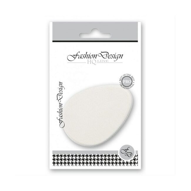 Buretel pentru aplicare fond de ten, Fashion Design, Top Choice, alb