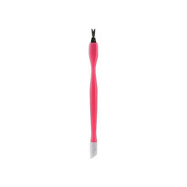 Chiureta pentru cuticule, cu impingator, Top Choice