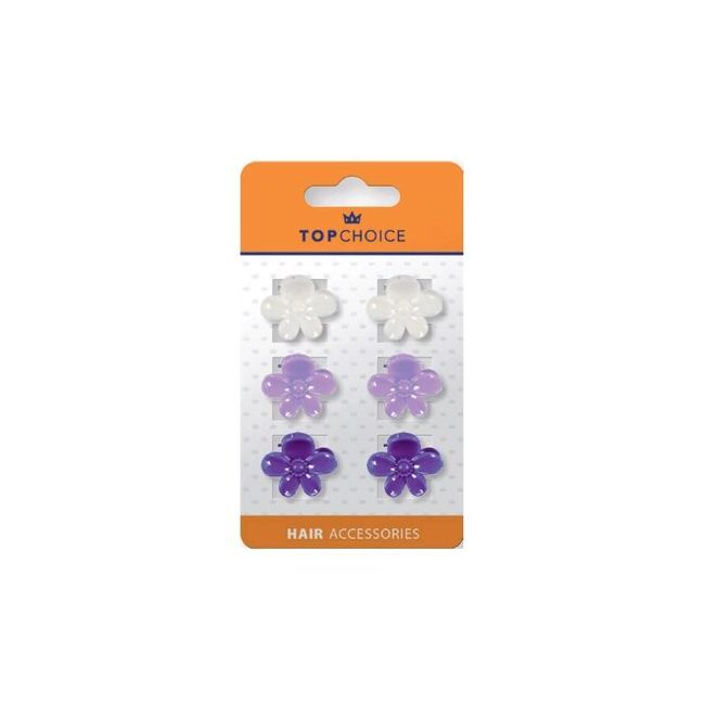Clestisori de par, pentru copii, Top Choice, set de 6 bucati