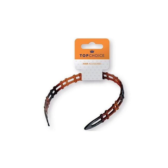 Cordeluta pentru par, Top Choice, ambra, TC27789