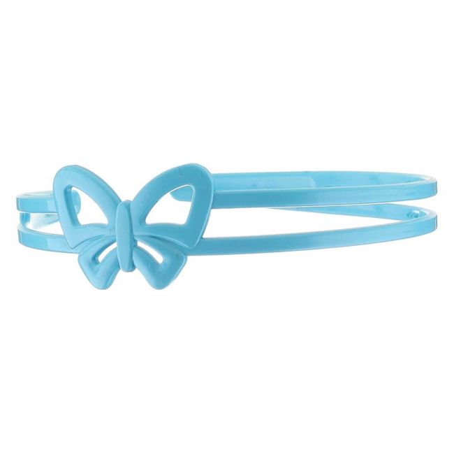 Cordeluta pentru par, Top Choice, cu fluturas albastru, TC27161