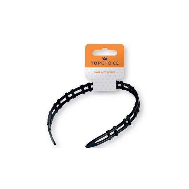 Cordeluta pentru par, Top Choice, negru, TC27772