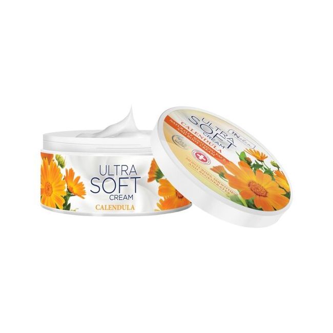 Crema pentru fata si corp, Inelia, Ultra Soft, Hidratare si regenerare, extract de Galbenele, 200ml