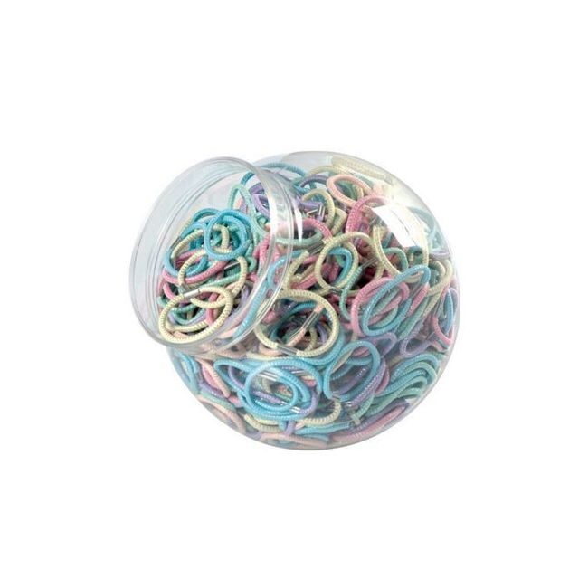 Elastic de par, Top Choice, cutie cu 600 de bucati, TC42089