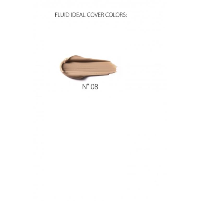 Fond de ten cu putere mare de acoperire, Ideal Cover, Revers, 16h, filtru UV, 30ml, Nr 8