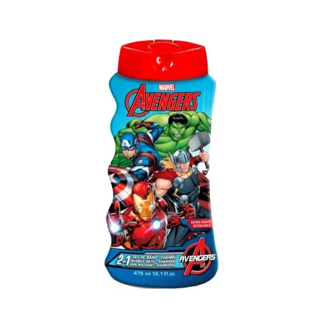 Gel de dus si sampon 2 in 1, Avengers, Baieti, 475 ml