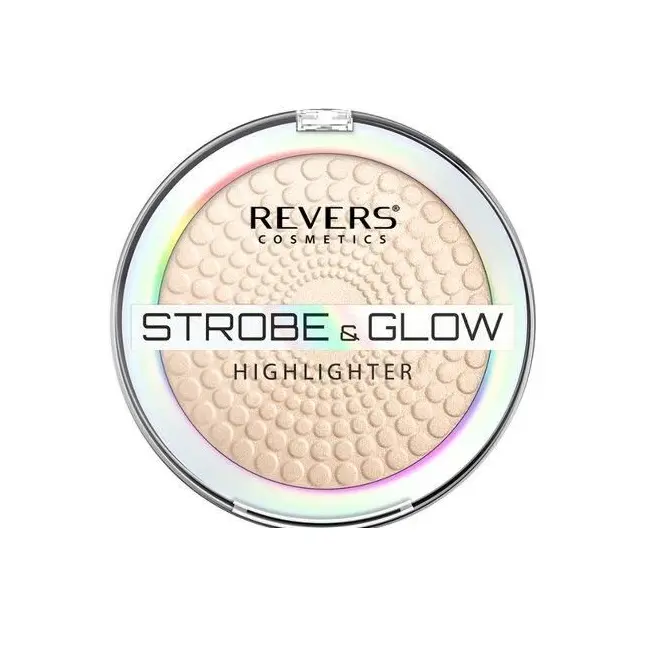 Iluminator pudra, Strobe and Glow, Revers, 8g, Nr 03, Champagne