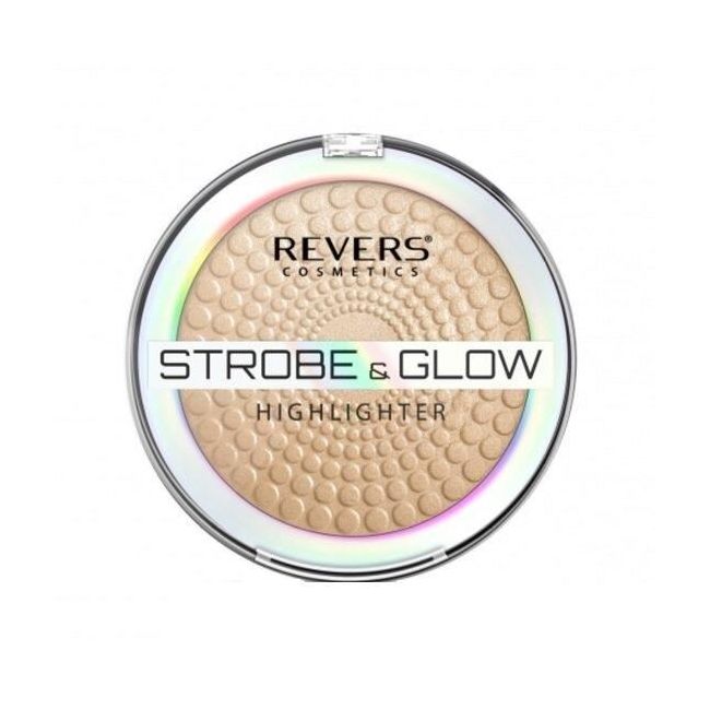 Iluminator pudra, Strobe and Glow, Revers, 8g, Nr 08, Opal