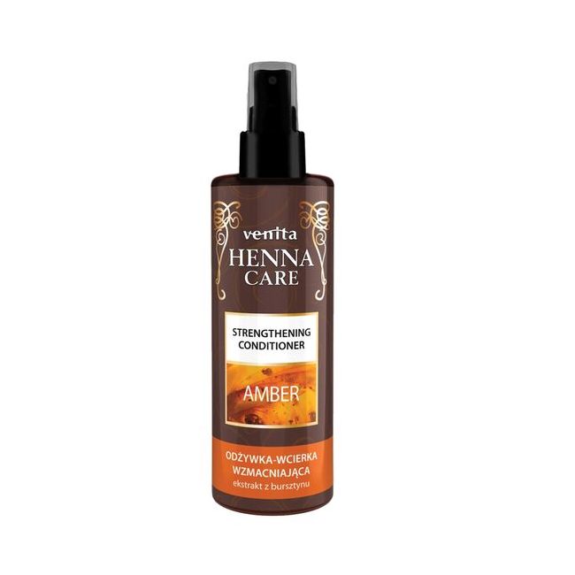 Lotiune hidratanta si fortifianta pentru par si scalp, Henna Care, Venita, cu chihlimbar, 100ml