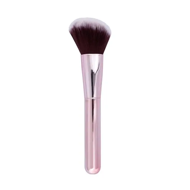 Pensula pentru fard de obraz si iluminator, Top Choice, Rose Gold