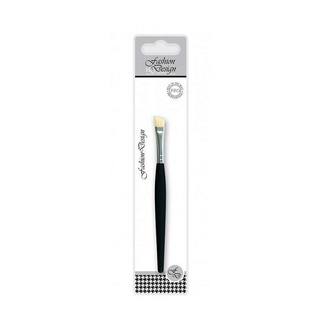 Pensula pentru fard de sprancene, taietura oblica si par natural, Fashion Design, Top Choice