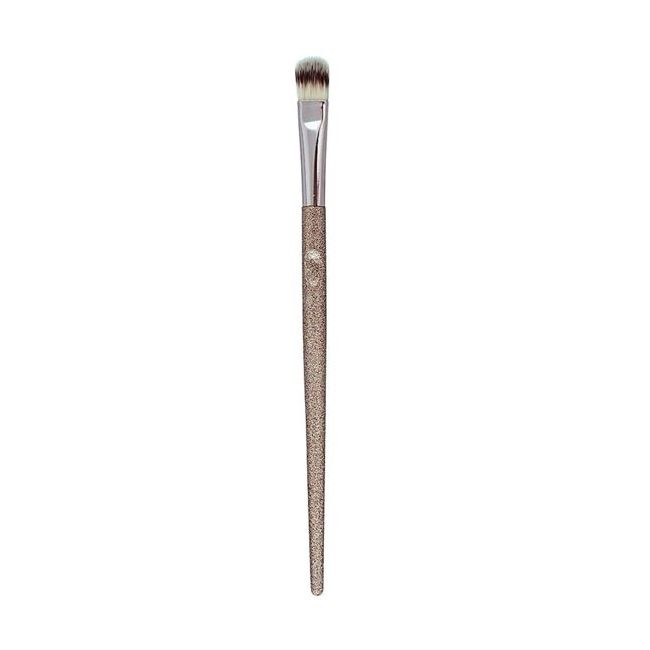 Pensula plata pentru fard de pleoape si pigmenti, Top Choice, Glitter