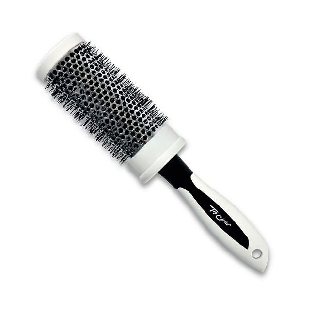 Perie de par pentru coafat, Top Choice, White, Ø47