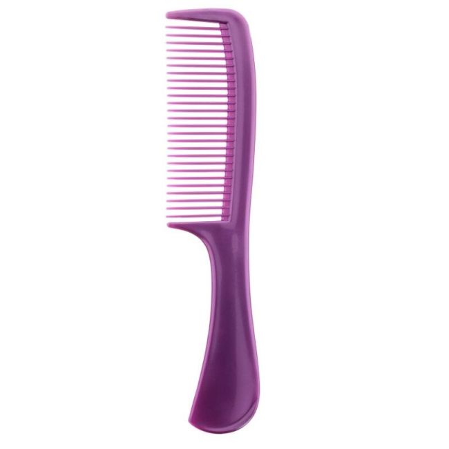 Pieptan colorat pentru femei, cu maner, Top Choice