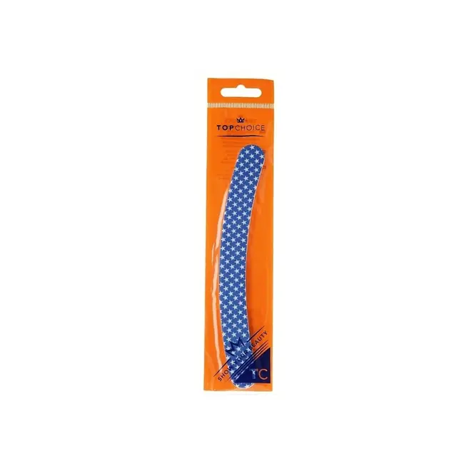 Pila abraziva colorata, Top Choice, curbata, abrazivitate 150/220