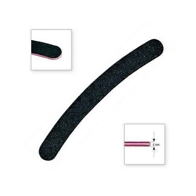 Pila abraziva curbata Top Choice, 74349, 6mm, granulatie 120/180