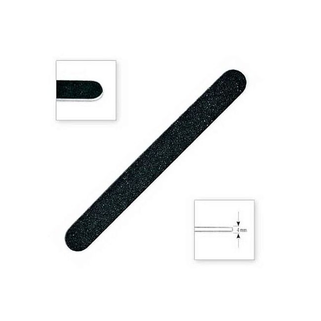 Pila abraziva dreapta Top Choice, 74356, 4mm, granulatie 120/180