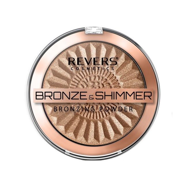 Pudra bronzanta, Bronze and Shimmer, Revers, 9g,  2