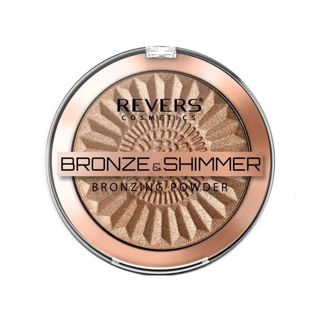 Pudra bronzanta, Bronze and Shimmer, Revers, 9g,  2